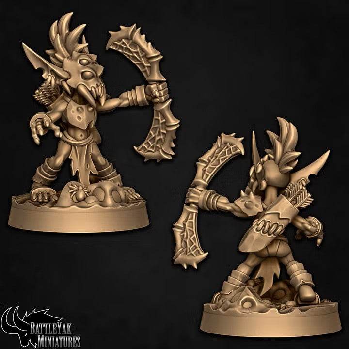 Spiderbite Stingshots, Goblin Ranged Gang (6 Variants Available) - Battle Yak