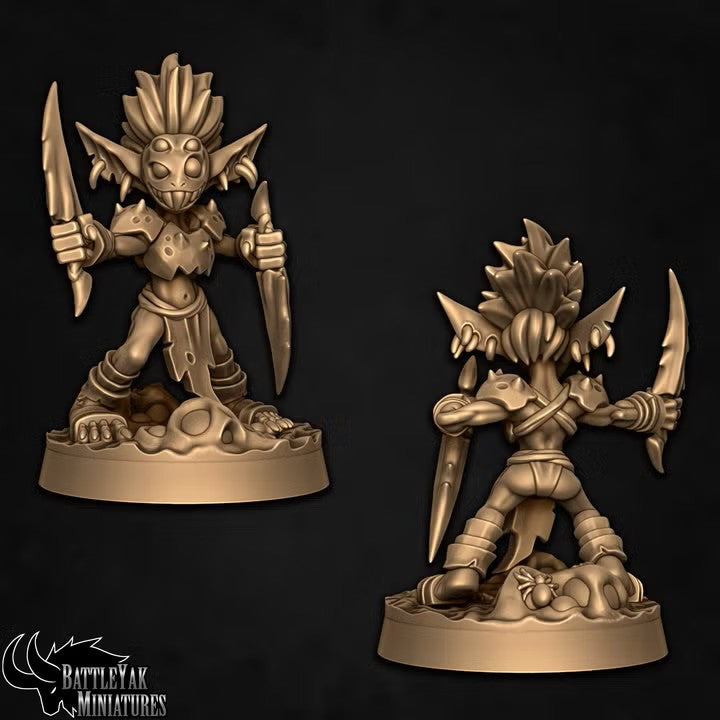 Spiderbite Boggrots, Goblin Melee Gang (7 Variants Available) - Battle Yak