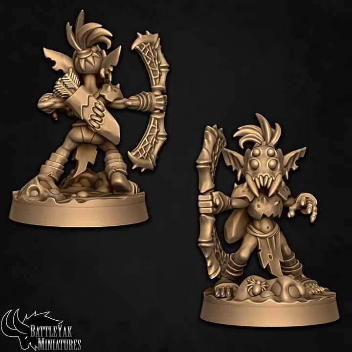 Spiderbite Stingshots, Goblin Ranged Gang (6 Variants Available) - Battle Yak