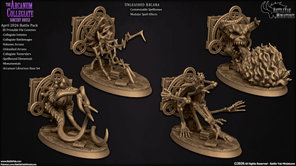 Unleashed Arcana, Levitating Spellbooks with Magic Effects (4 Variants Available) - Battle Yak