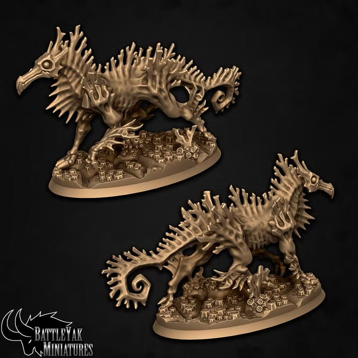 Draugr Soulreavers Deepspawn - Seahorse Monsters (4 Variants Available) - Battle Yak