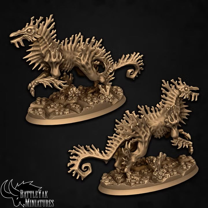 Draugr Soulreavers Deepspawn - Seahorse Monsters (4 Variants Available) - Battle Yak