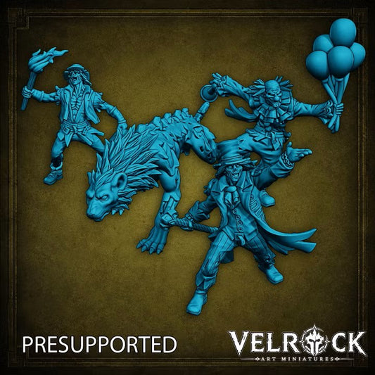 Zombie Circus (4 Variants Available) - Velrock