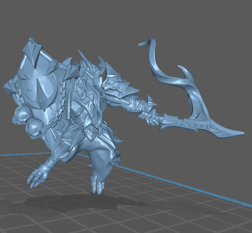 Malor riding Phoenix (3 Variants Available) - Artisan Guild