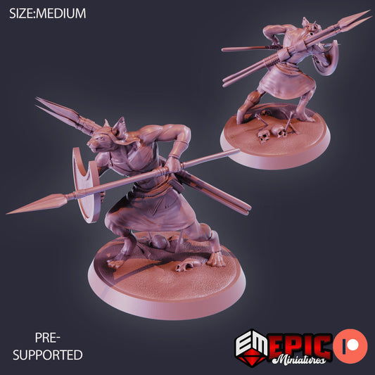 Catfolk Sphynx (3 Variants) - Epic Miniatures