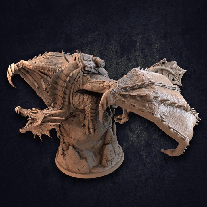 Bergam, Rogue Dragon (3 Variants Available) - Dragon Trapper's Lodge