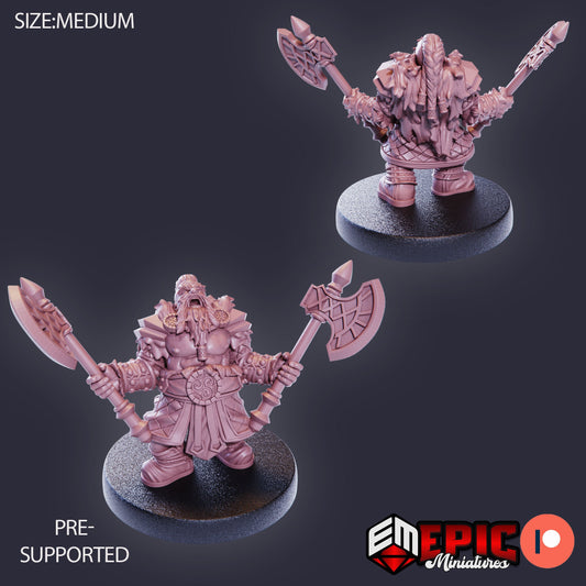 Dwarf Army Set 1 (4 Variants Available) - Epic Miniatures