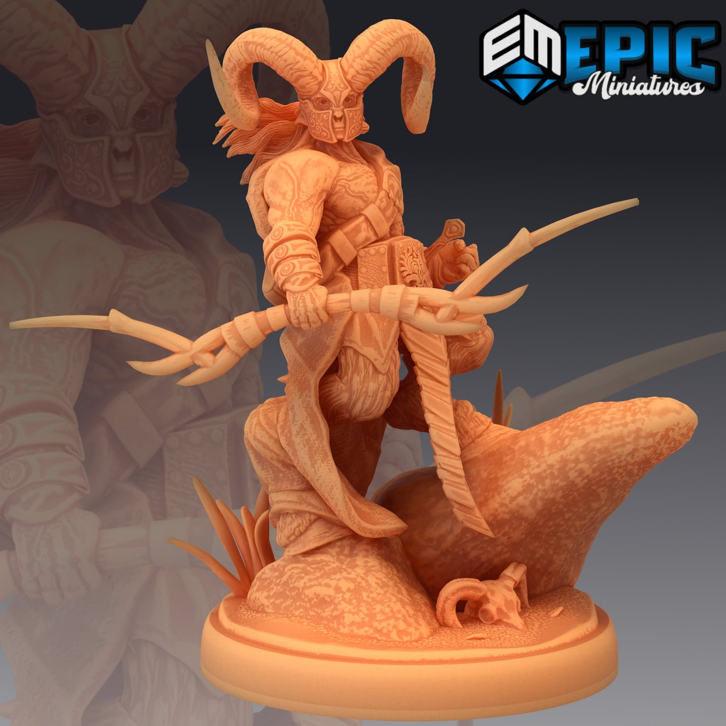 Satyr Armoured (3 Variants) - Epic Miniatures