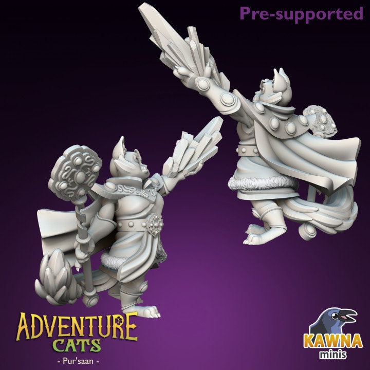 Pur'Saan Sorcerer (2 Variants Available) - Kawna Minis