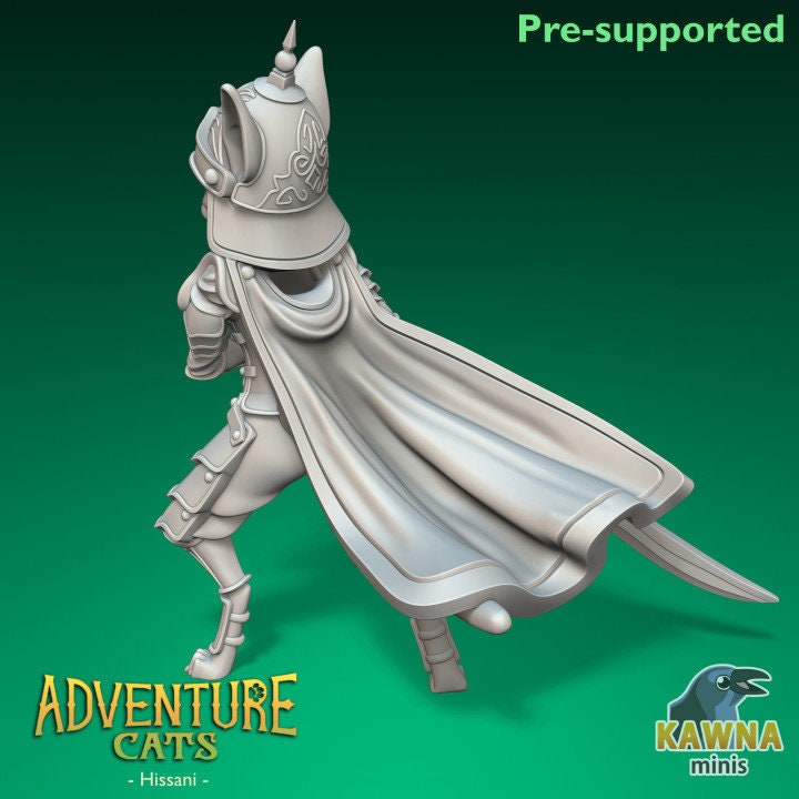 Hissani Paladin (2 Variants Available) - Kawna Minis