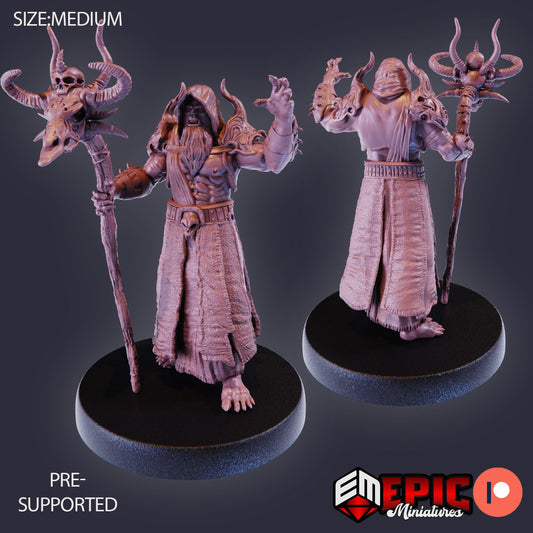 Orc Shaman (4 Variants Available) - Epic Miniatures