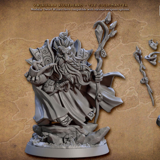 Volrunax Runebeard, Guildmaster - Artisan Guild