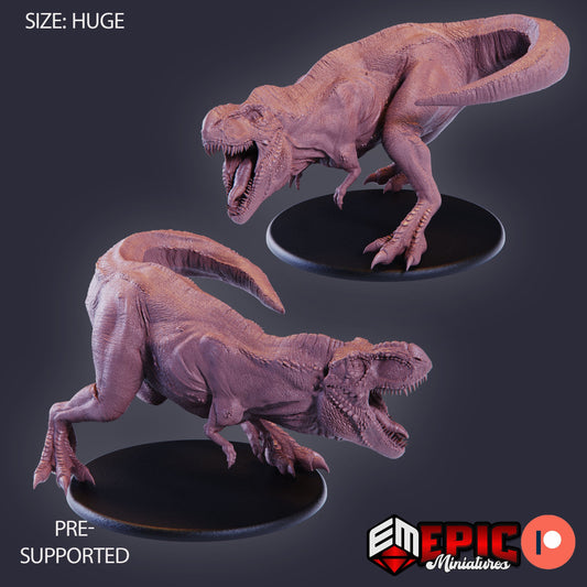 T-Rex (6 Variants) - Epic Miniatures