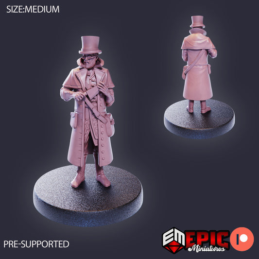 Doctor Arthur Gibbs (3 Variants Available) - Epic Miniatures