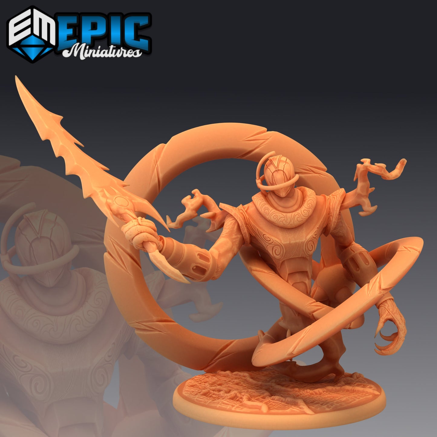 Darkness Elemental (3 Variants Available) - Epic Miniatures