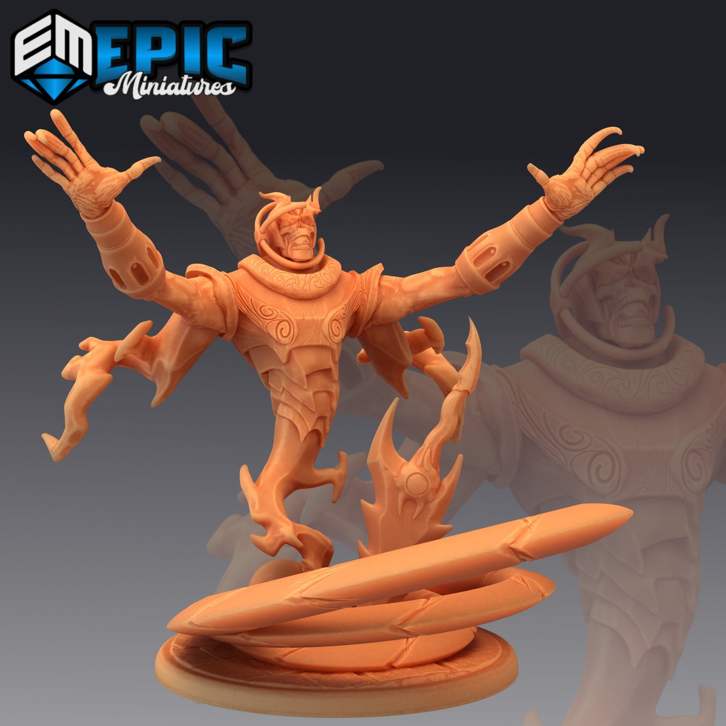 Darkness Elemental (3 Variants Available) - Epic Miniatures