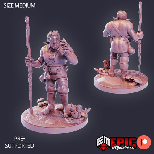 Firbolg Druid (3 Variants Available) - Epic Miniatures