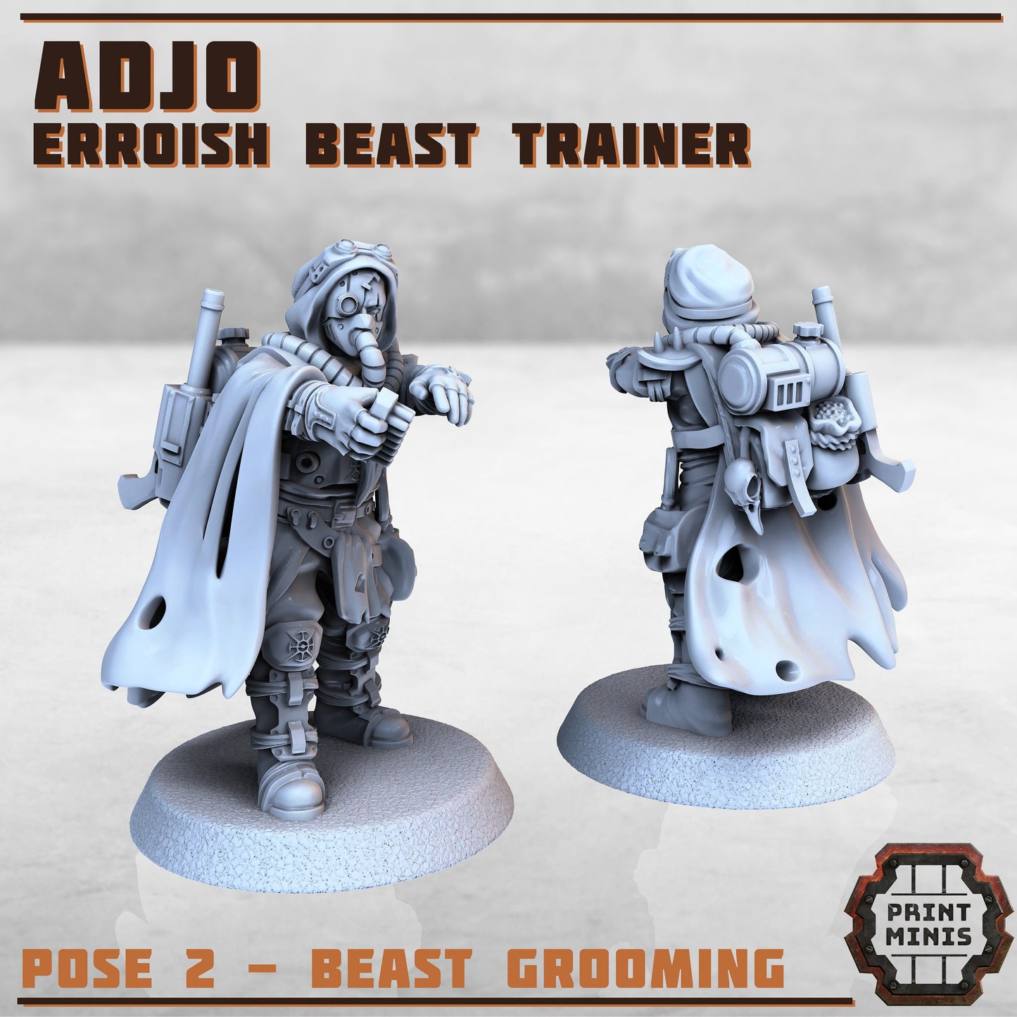 Erroish Beast Trainer (2 Variants Available) - Print Minis