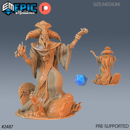 Arch Lich (3 Variants Available) - Epic Miniatures