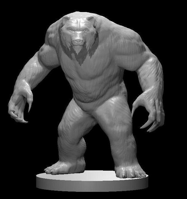 Werebear Pvc Werebear (2 Variants Available) - MZ4250 – Couatl's Hoard
