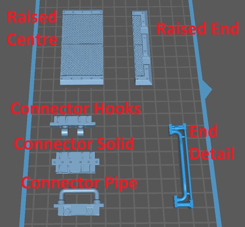 Stack City Terrain Part 1 - Scenery Kit - Print Minis