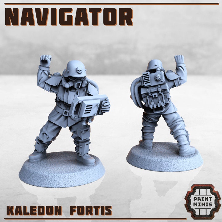 Caledon Fortis - Navigator - Print Minis