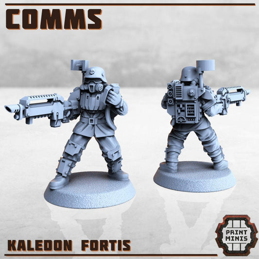 Caledon Fortis - Comms - Print Minis