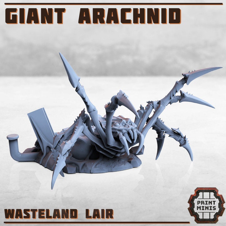 Giant Wasteland Arachnid - Print Minis