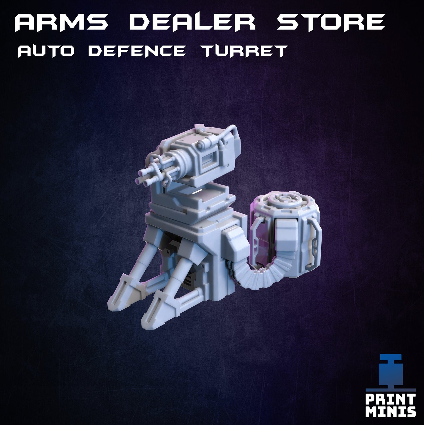 Arms Dealer Shop Kit - Print Minis