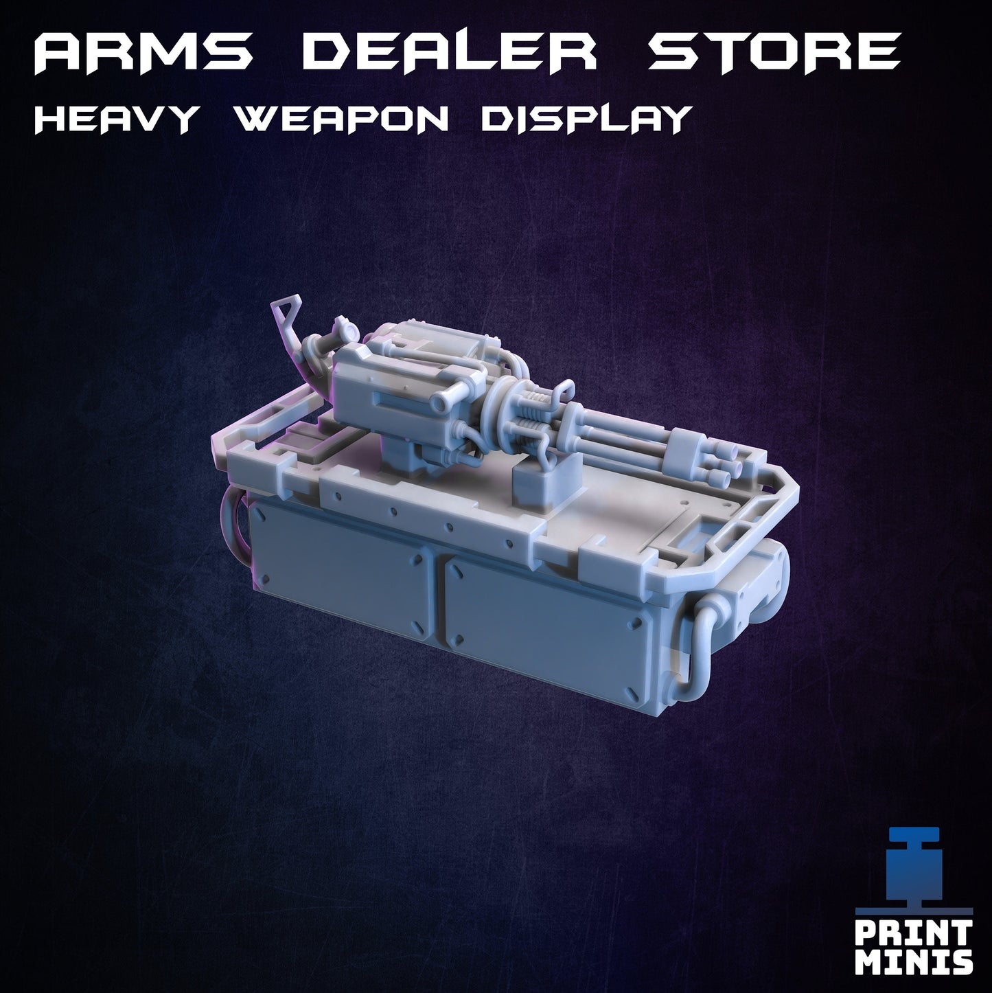 Arms Dealer Shop Kit - Print Minis