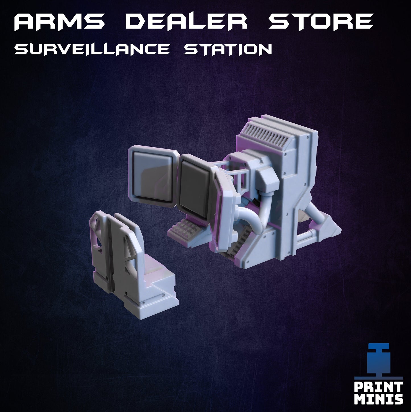 Arms Dealer Shop Kit - Print Minis