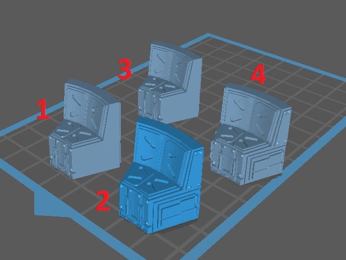 Space Canteen - Scenery Kit - Print Minis