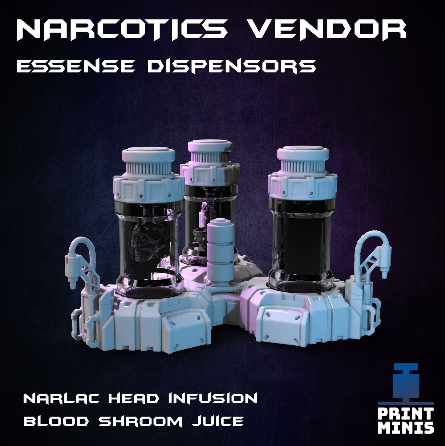 Narcotics Vendor Kit - Print Minis