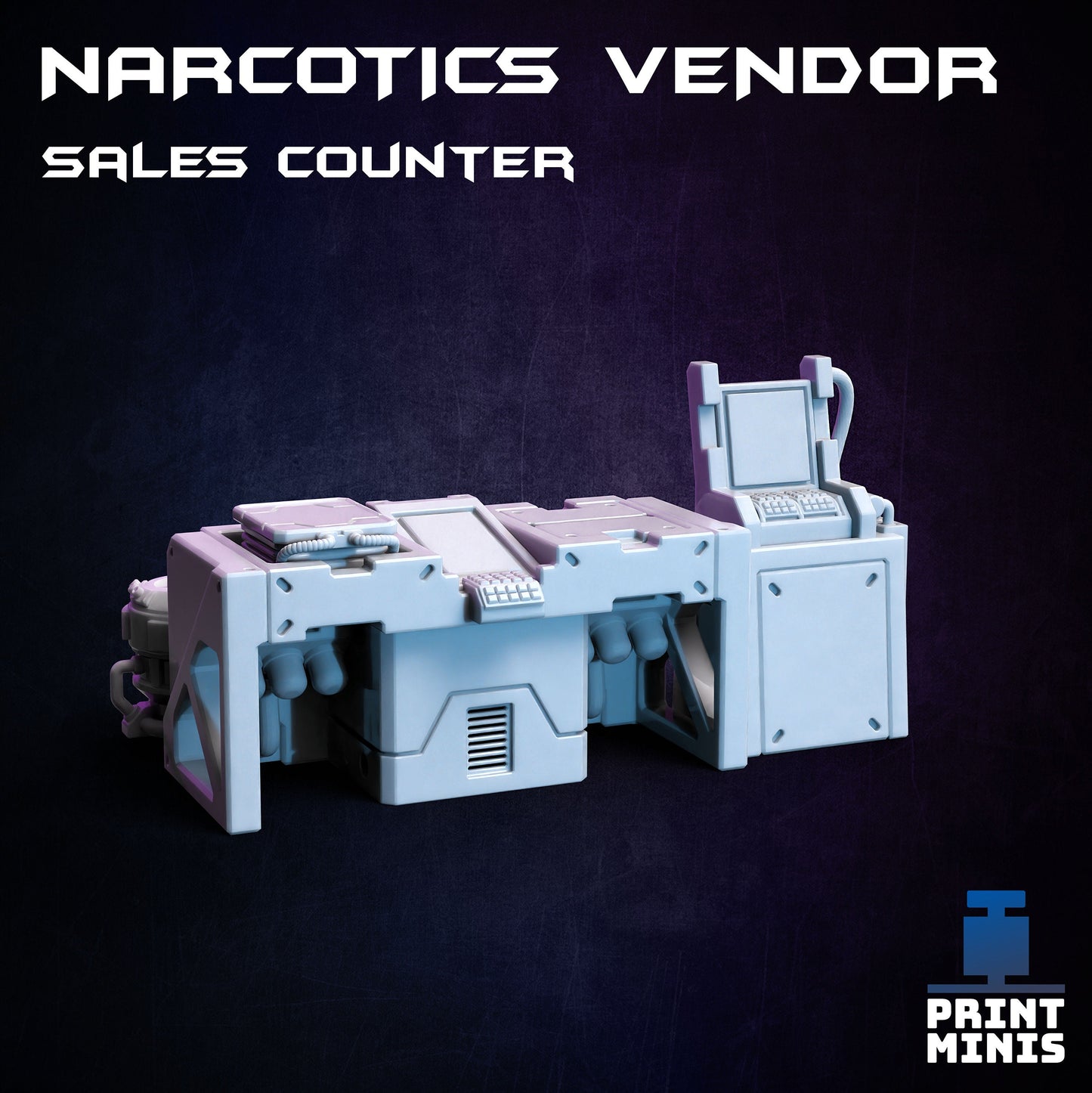 Narcotics Vendor Kit - Print Minis