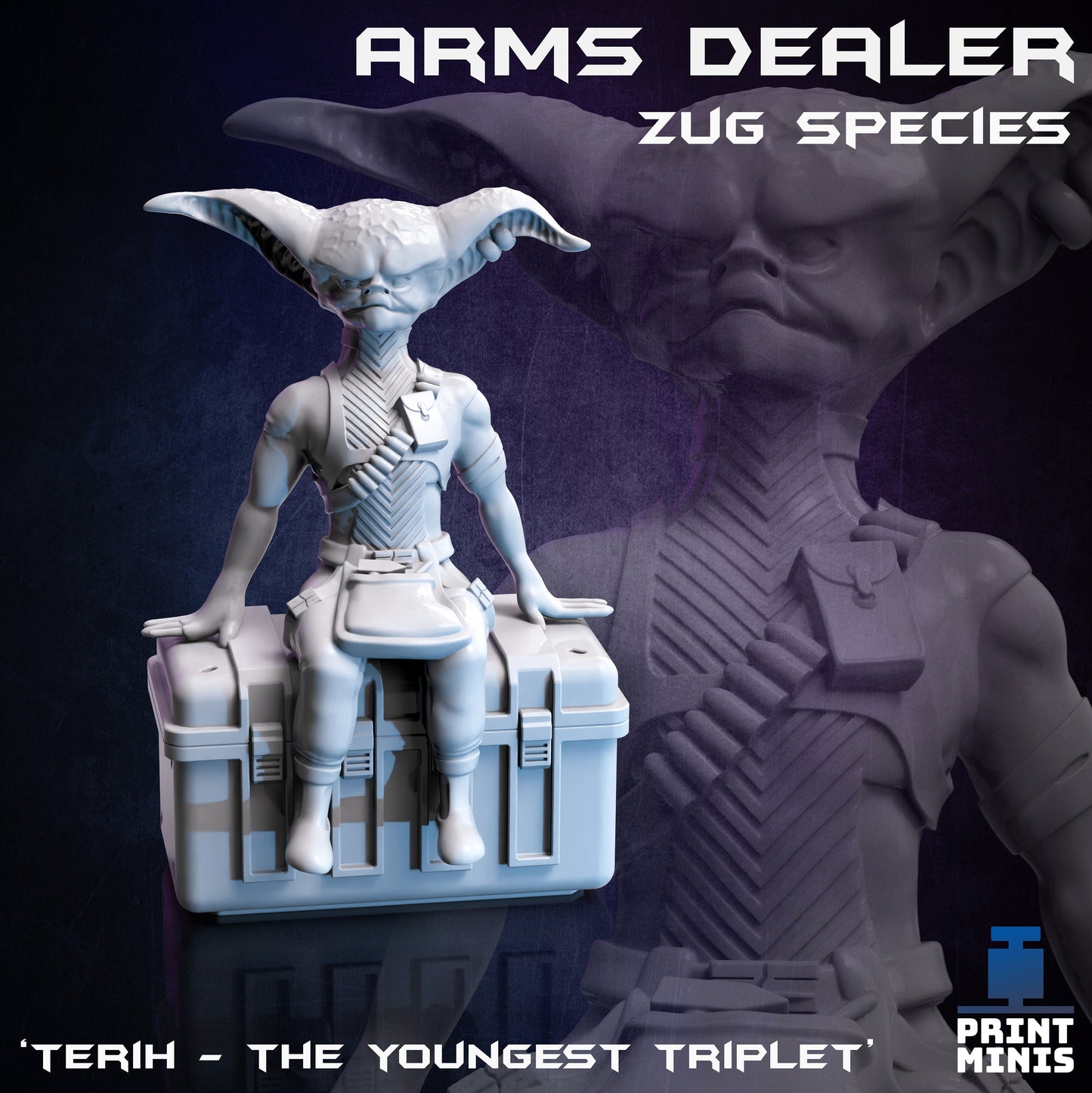 Zug Alien - Arms Dealers (2 Variants Available) - Print Minis