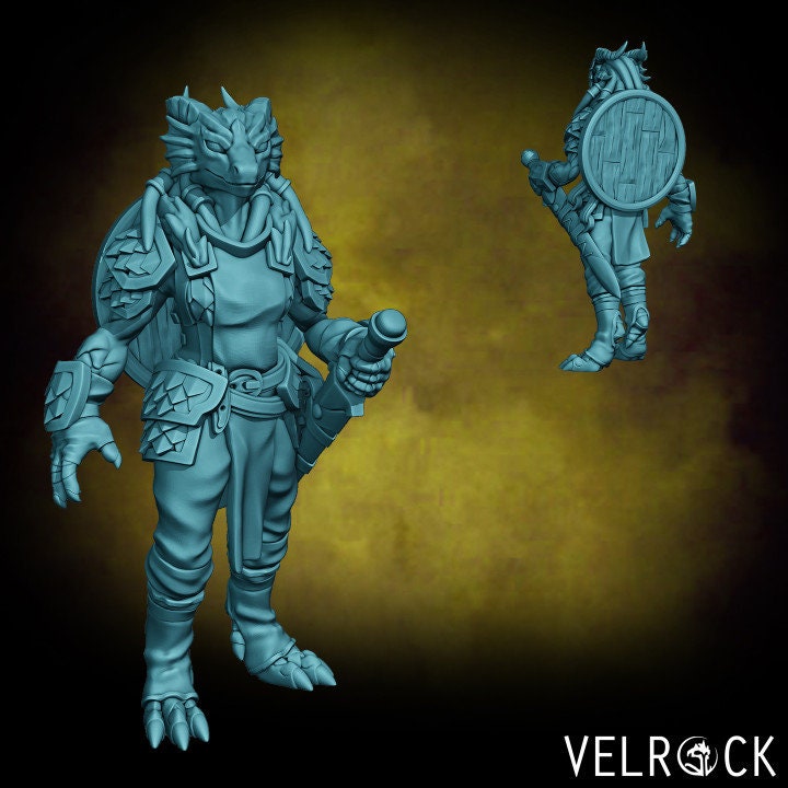 Dragonfolk Soldiers - Set 2 (5 Variants Available) - Velrock