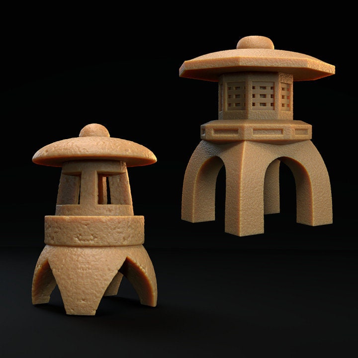 Yokai Spirit Lamps - Scatter Terrain - Dragon Trapper's Lodge