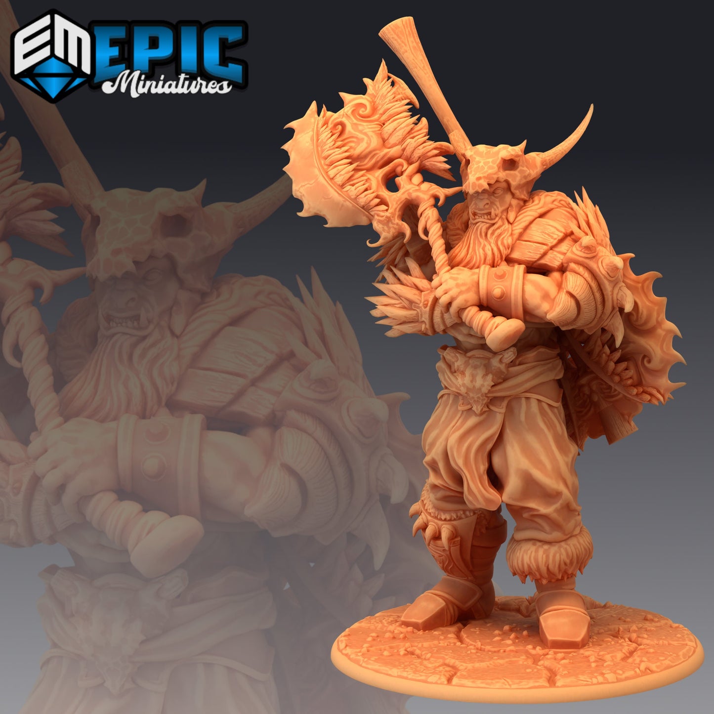 Frost Giant Warrior (4 Variants) - Epic Miniatures