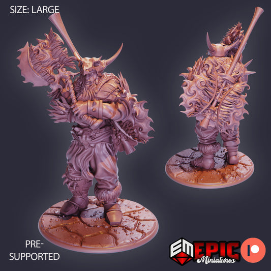 Frost Giant Warrior (4 Variants) - Epic Miniatures