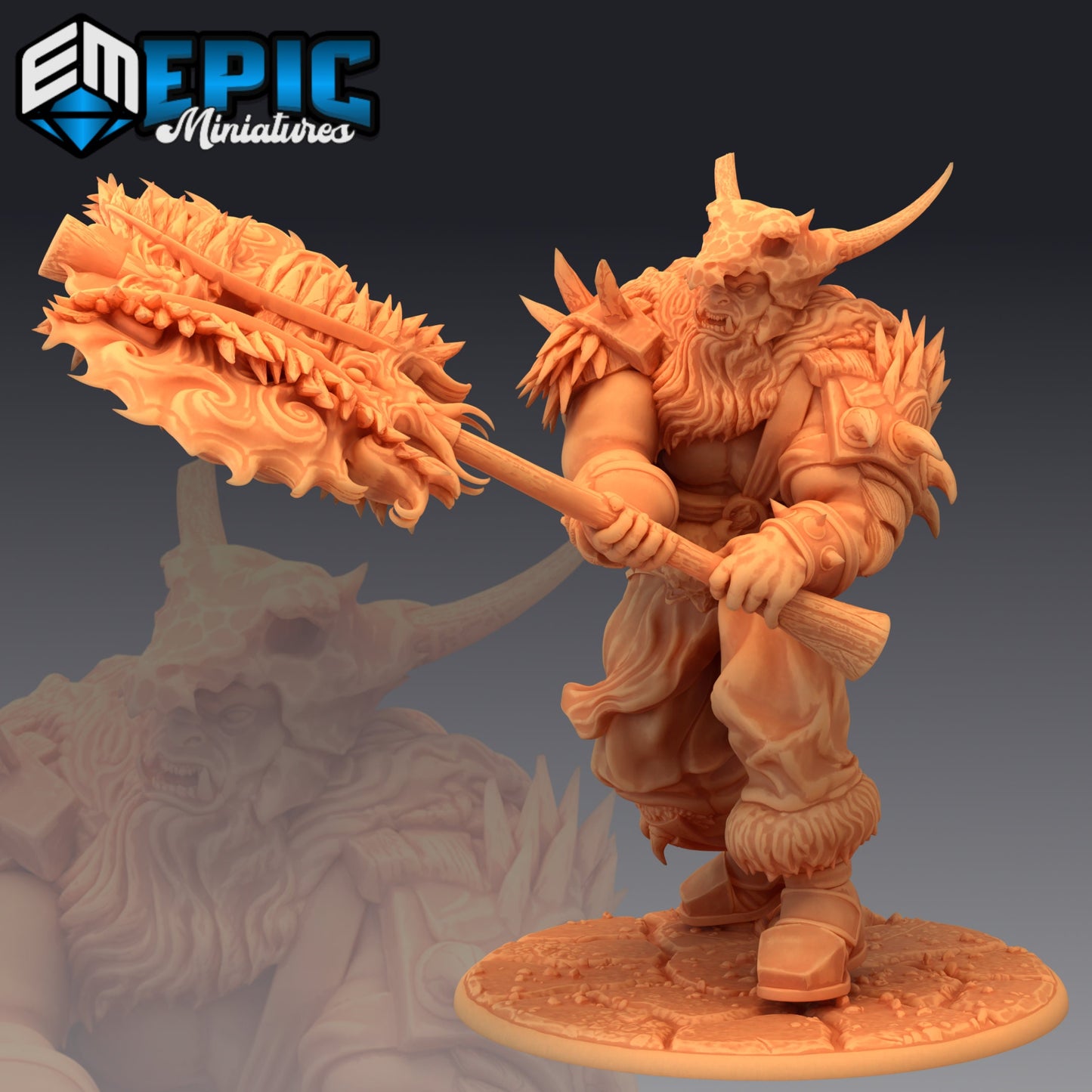 Frost Giant Warrior (4 Variants) - Epic Miniatures