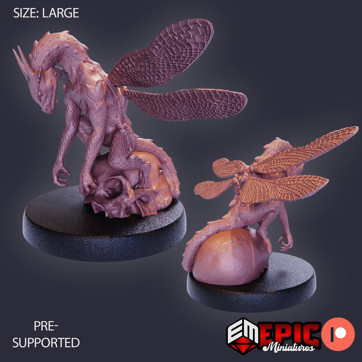 Fairy Dragon (3 Variants) - Epic Miniatures
