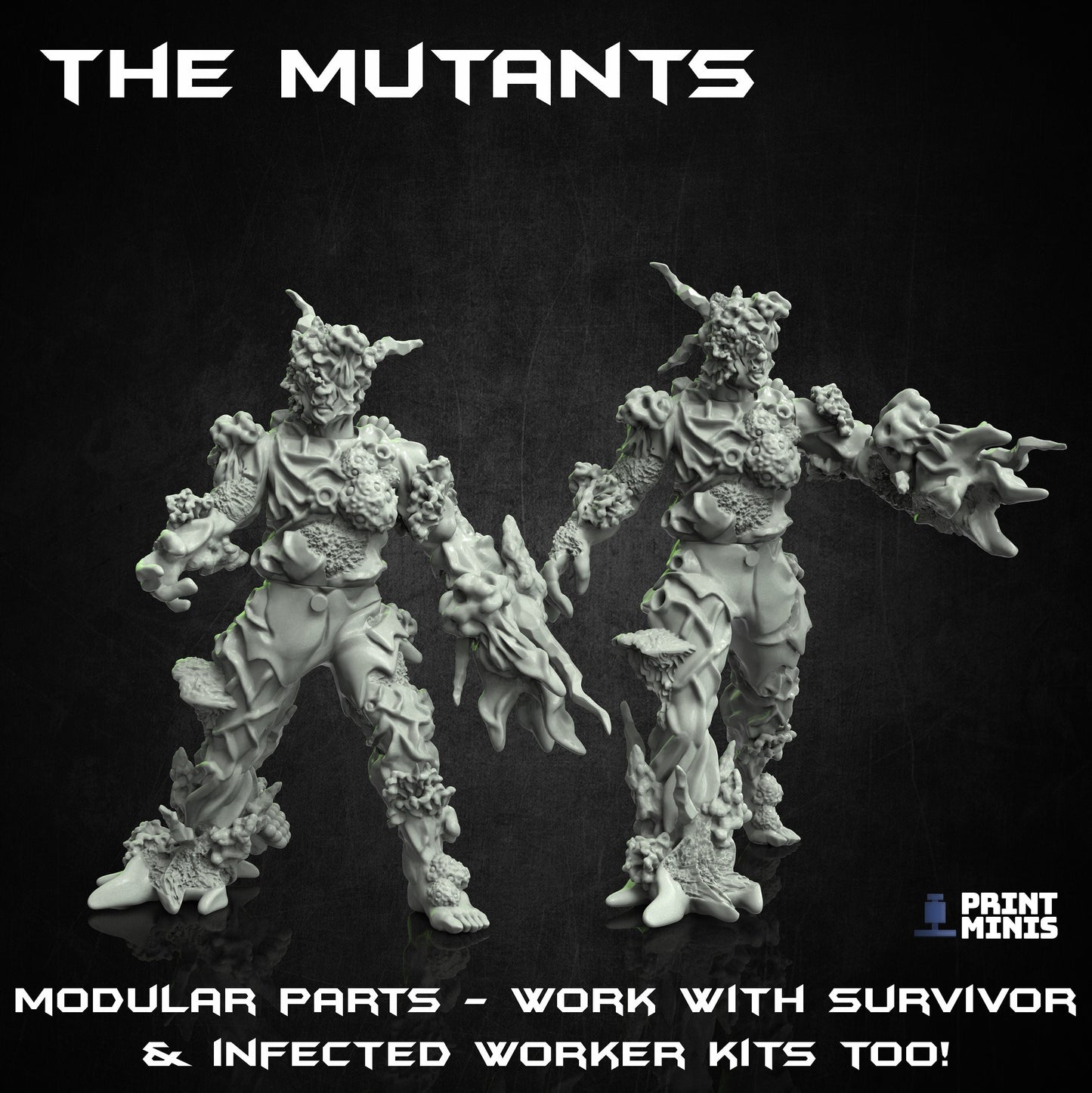 Infected Workers - Modular Kit - Print Minis