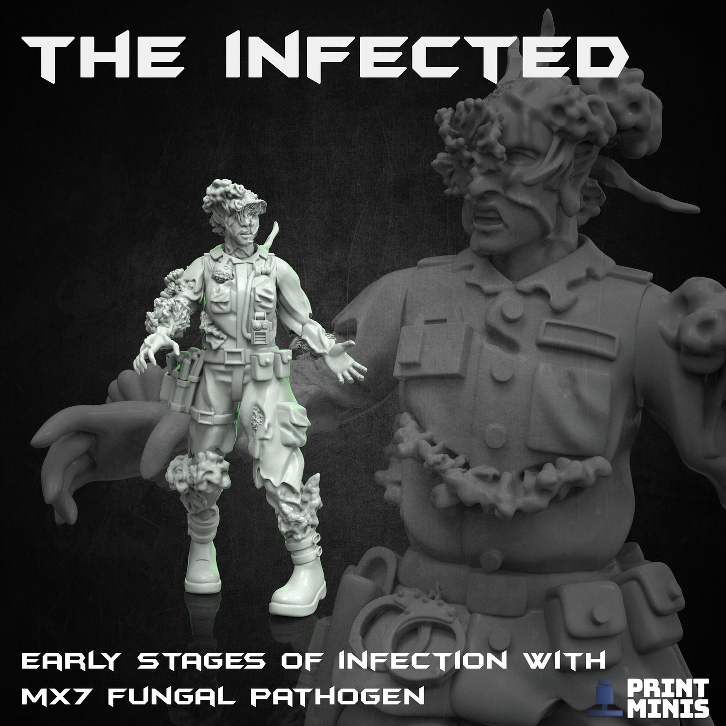 Infected Workers - Modular Kit - Print Minis