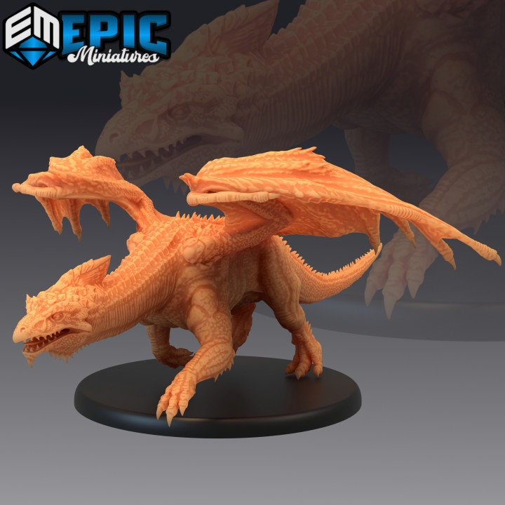 White Dragon (3 Variants Available) - Epic Miniatures