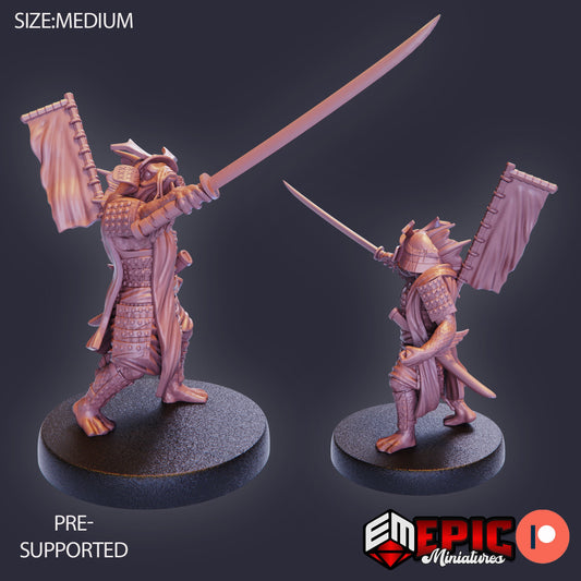 Fish Folk Koi Tribe - Set 1 (4 Variants) - Epic Miniatures