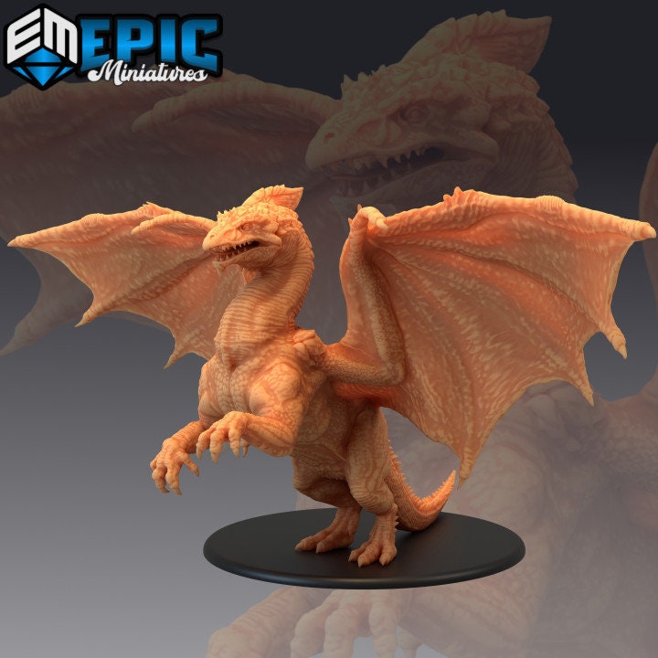 White Dragon (3 Variants Available) - Epic Miniatures