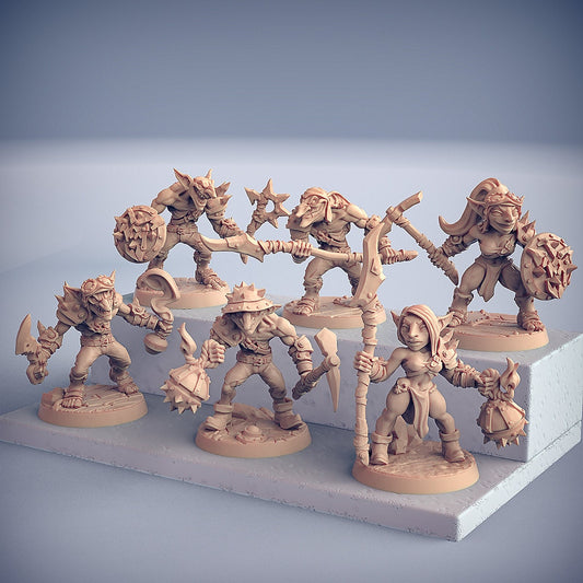 Sparksoot Goblins (6 Variants Available) - Artisan Guild