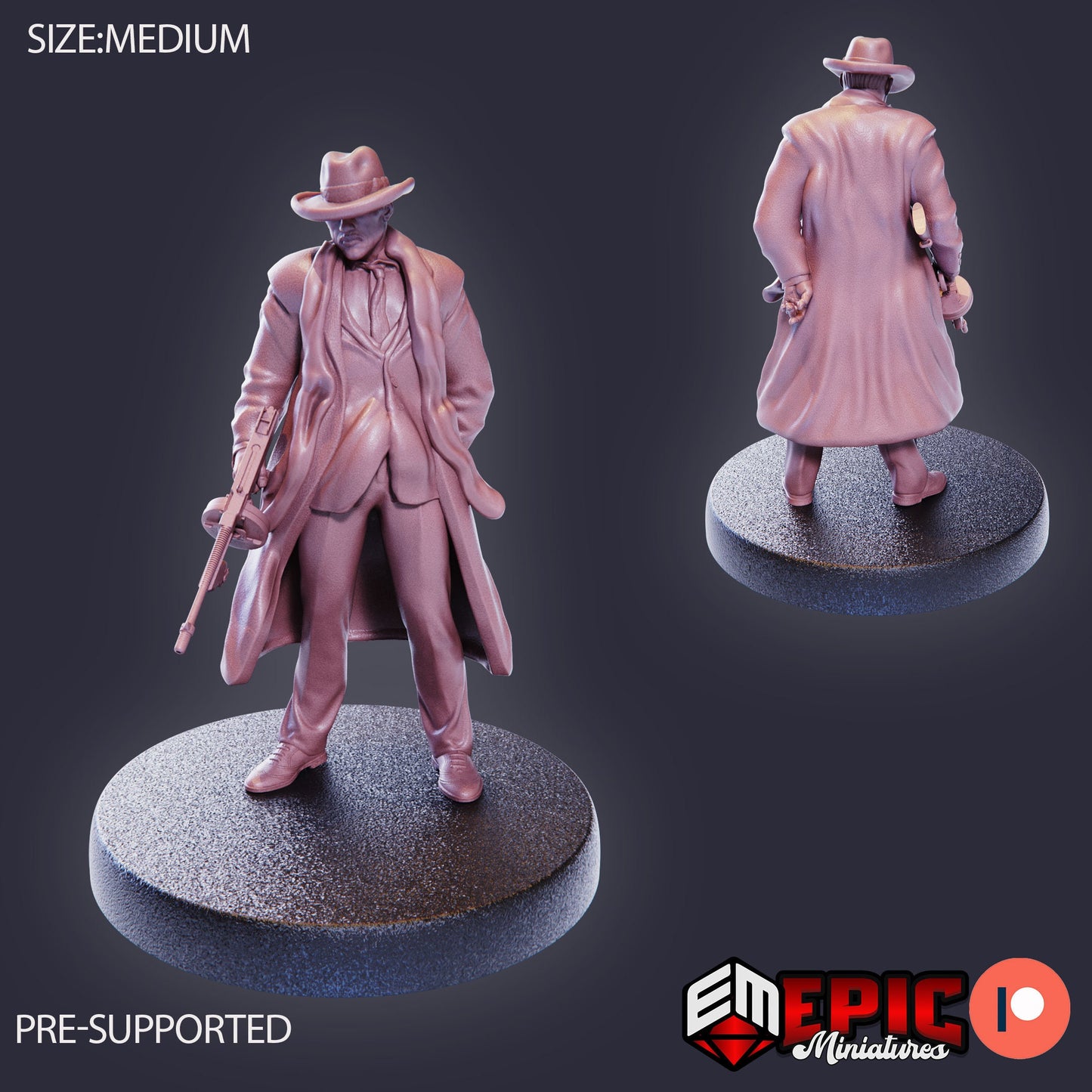 Detective Jack Zeal (3 Variants Available) - Epic Miniatures