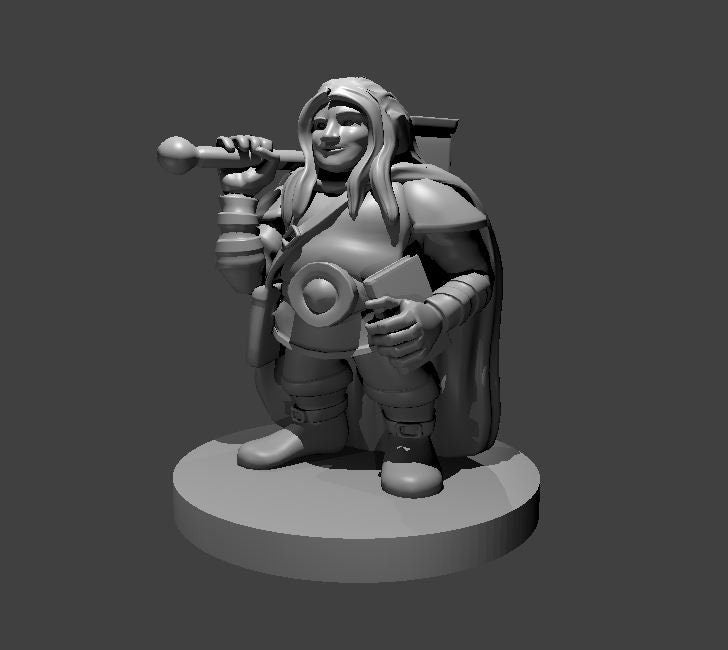 Dwarf Cleric (3 Variants Available) - MZ4250