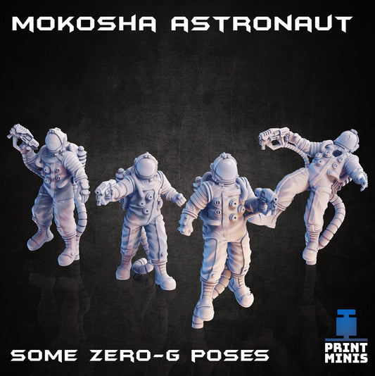 Mokosha Astronaut (4 Variants Available) - Print Minis